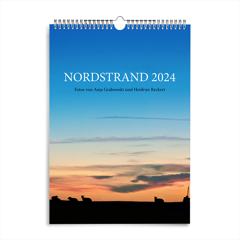 Kalender Nordstrand 2024 - A4 Hoch