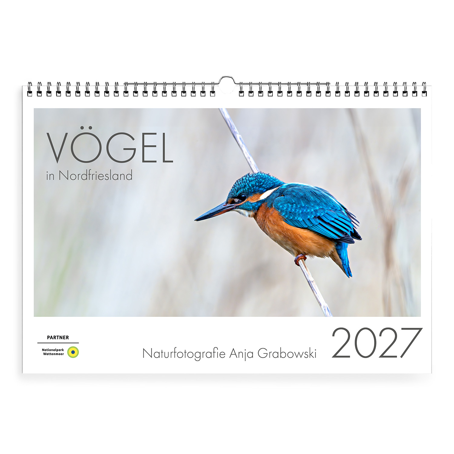 Wandkalender "Vögel in Nordfriesland 2027"